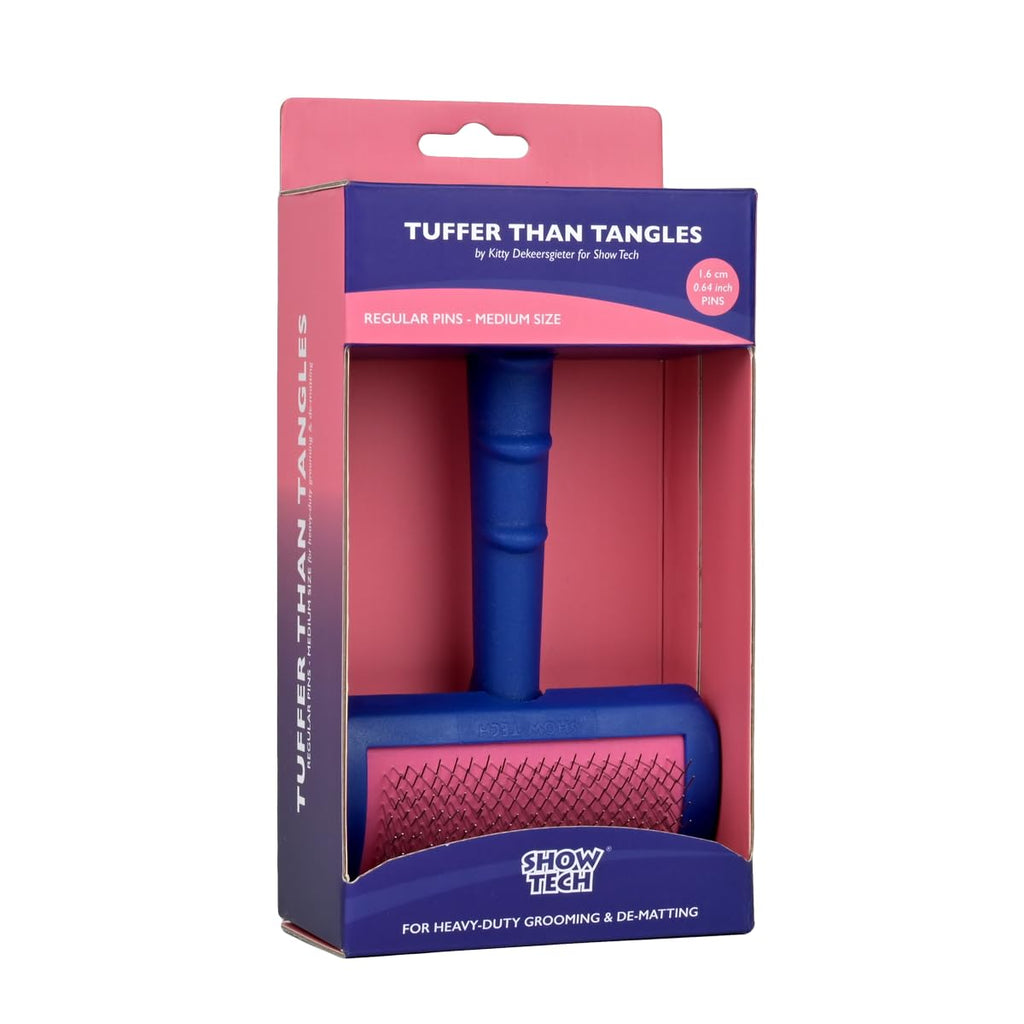 Tuffer Than Tangles Dog Grooming Brush